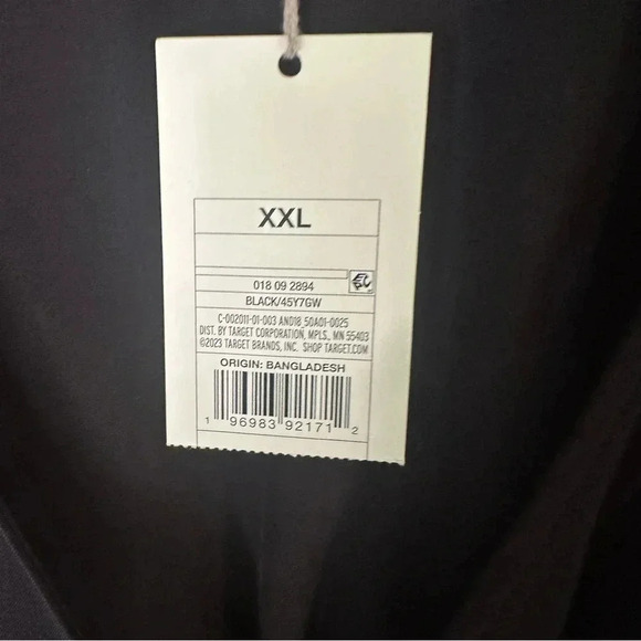 A New Day little black dress midi balloon sleeve whimsy Goth, bohemian plus size - Picture 5 of 9